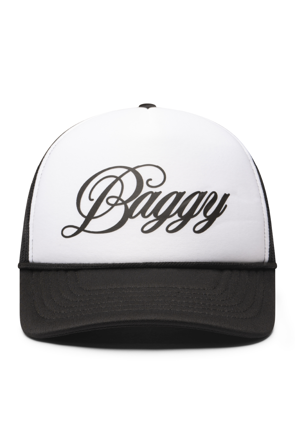 Black Logo Trucker