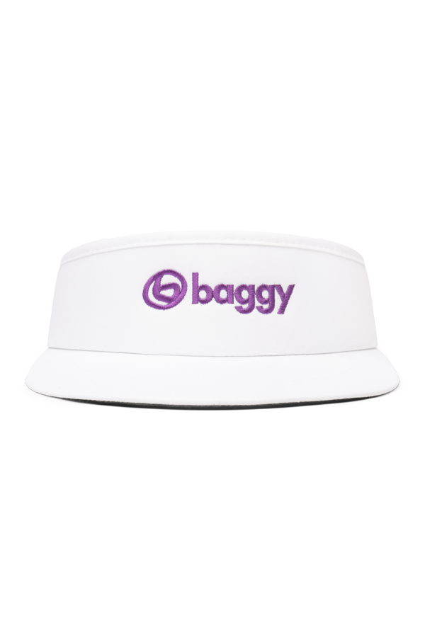 White Tour Visor