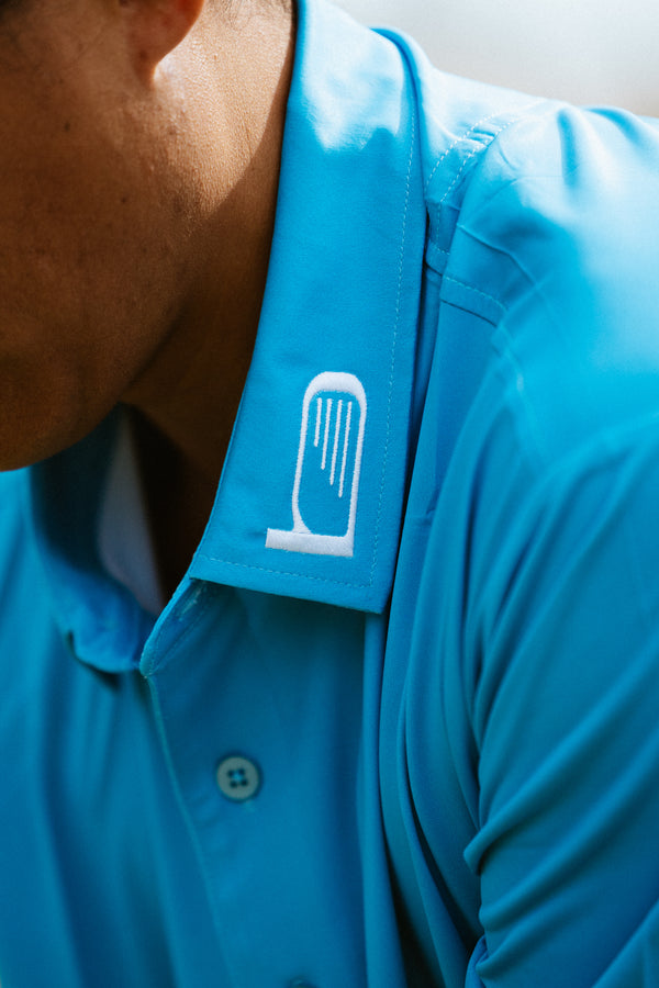 Baby Blue Players Polo
