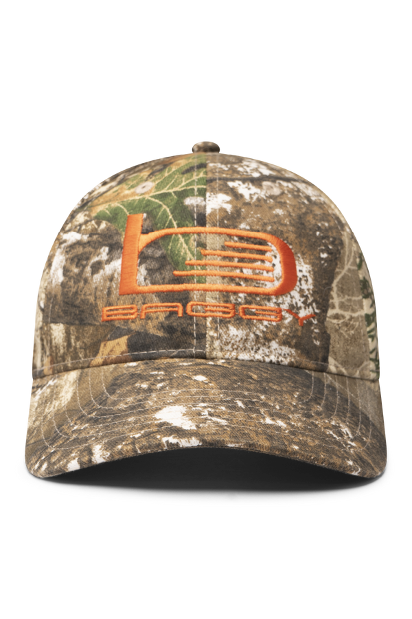 Orange Camo Cap