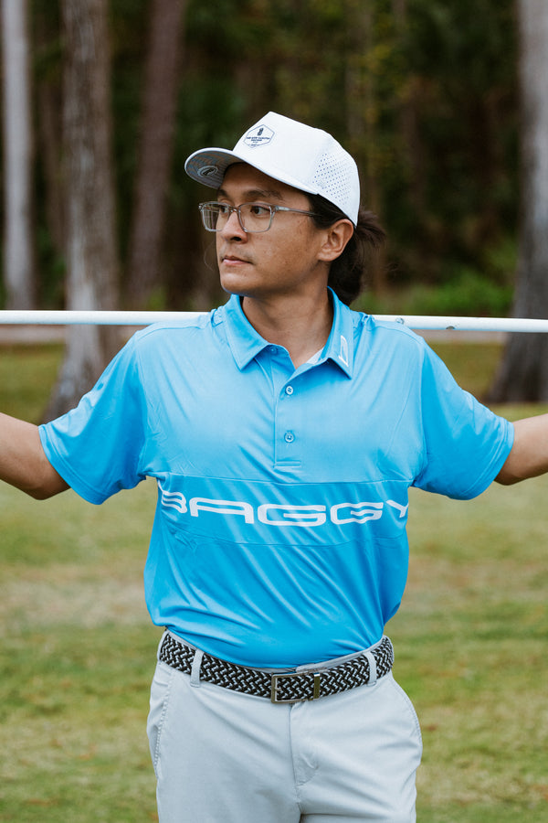 Baby Blue Players Polo