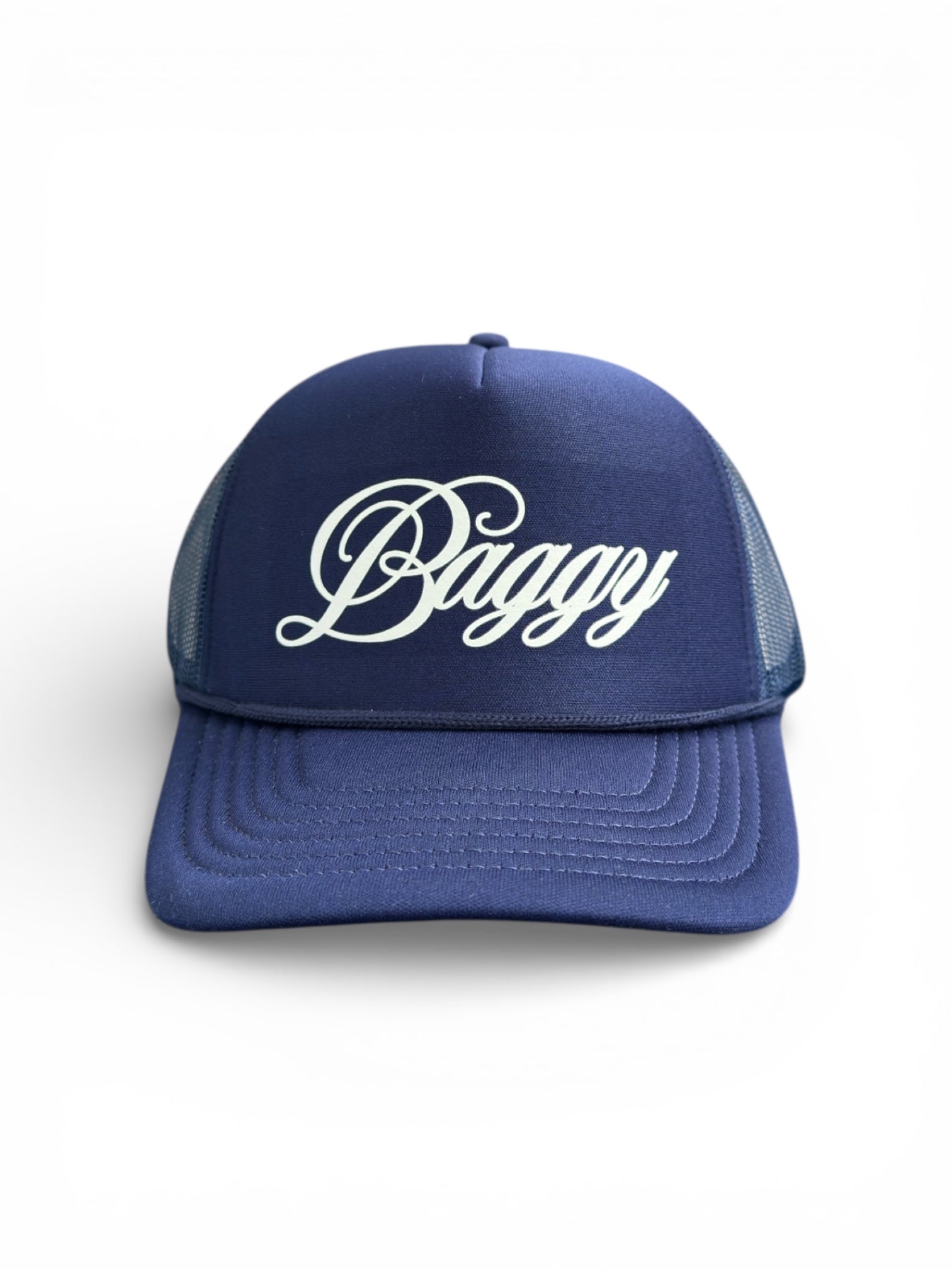 Navy Logo Trucker