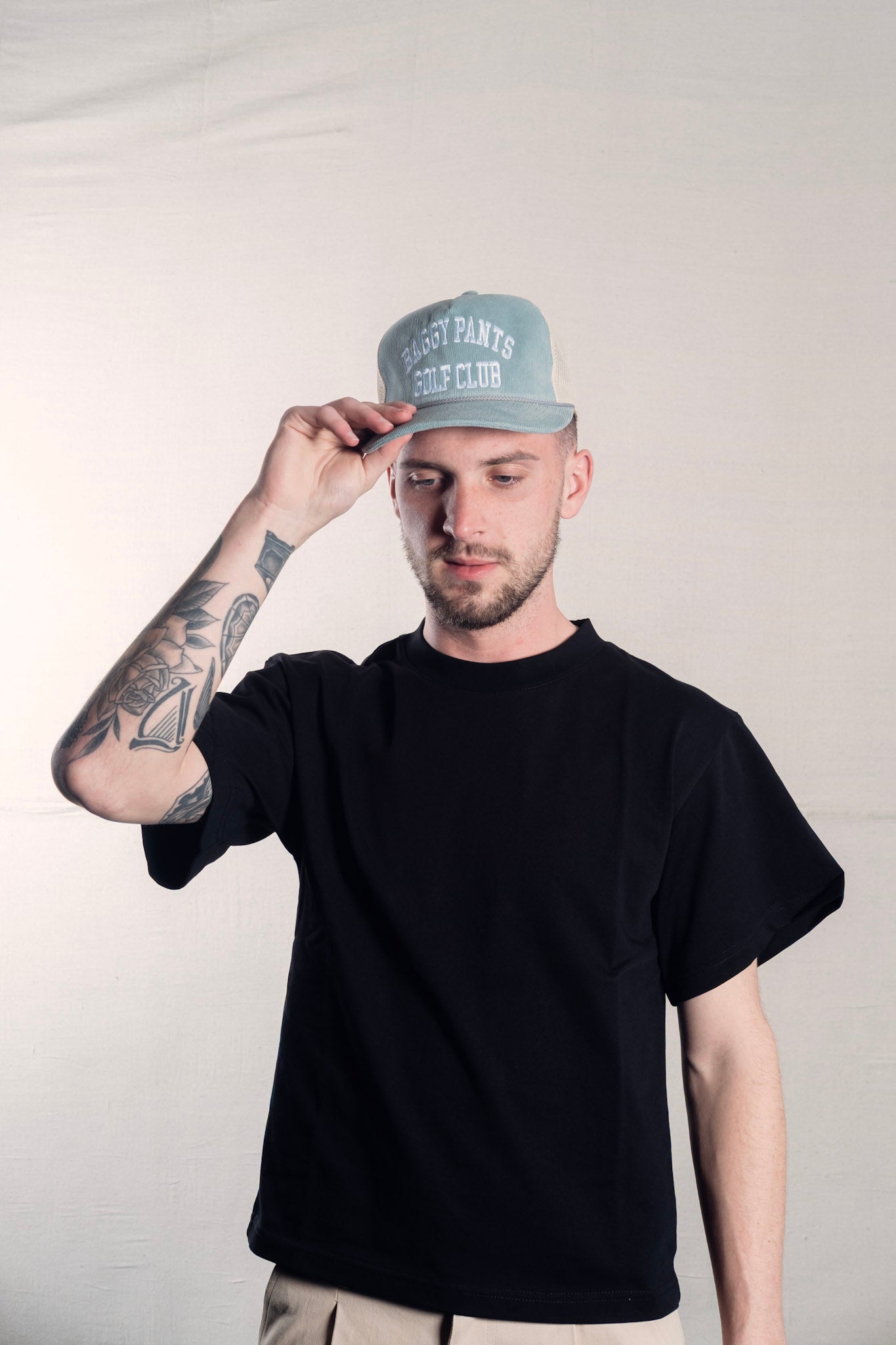 Powder Blue Logo Cap